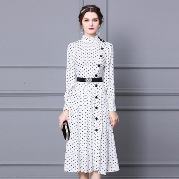2021 new fashion wave dot dress women's full sleeve high waist summer spring print over knee long solid skirt plus with belt dj0i, Black;gray
2021 new fashion wave dot dress women's full sleeve high waist summer spring print over knee long solid skirt plus with belt dj0i, Black;gray