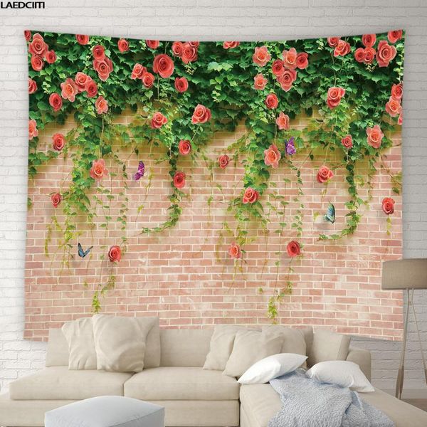 tapestries retro floral brick wall tapestry green plants flower vines scenery background hanging cloth country farmhouse bedroom home decor
tapestries retro floral brick wall tapestry green plants flower vines scenery background hanging cloth country farmhouse bedroom home decor