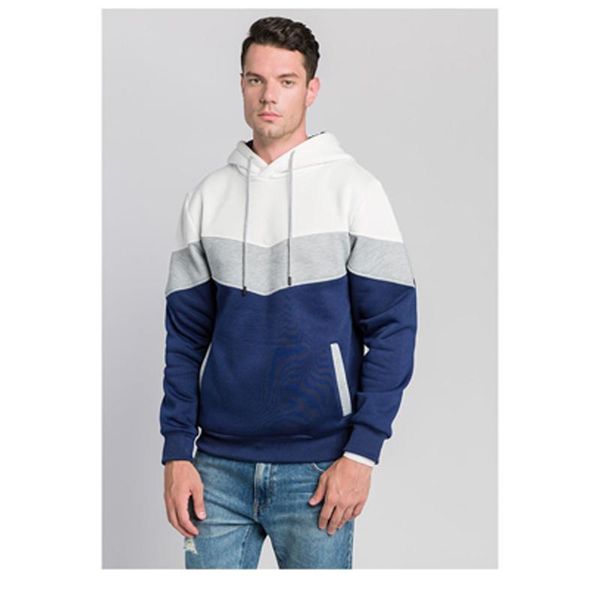 men's hoodies & sweatshirts patchwork hooded sweatshirt casual spring autumn warm and fleece long sleeve pullover male clothing, Black
men's hoodies & sweatshirts patchwork hooded sweatshirt casual spring autumn warm and fleece long sleeve pullover male clothing, Black