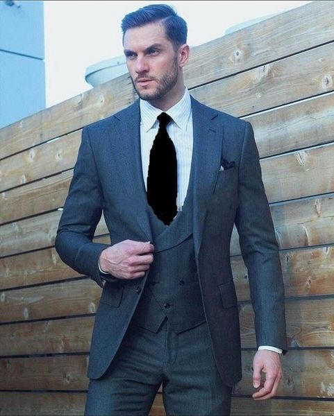 brand new dark grey groom tuxedos notch lapel slim fit groomsman wedding tuxedos men prom jacket blazer 3 piece suit(jacket+pants+tie+vest), Black;gray
brand new dark grey groom tuxedos notch lapel slim fit groomsman wedding tuxedos men prom jacket blazer 3 piece suit(jacket+pants+tie+vest), Black;gray