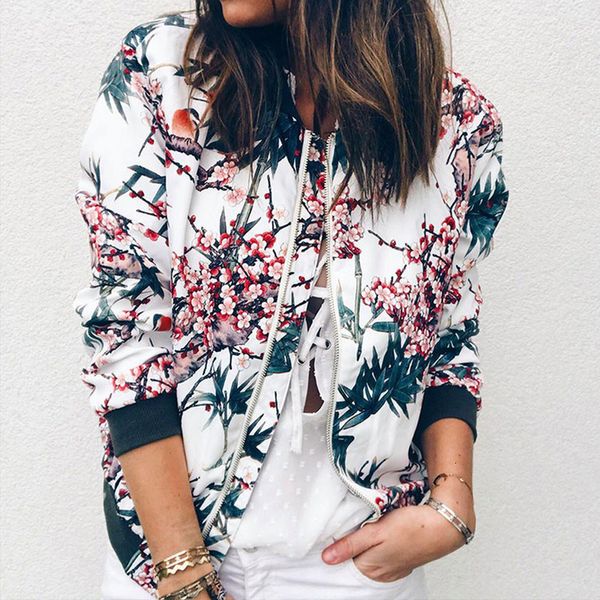 plus size women jackets retro flowers printed jas women's long mouw outer clothes short bomber jacket veste femme # t2g, Black;brown
plus size women jackets retro flowers printed jas women's long mouw outer clothes short bomber jacket veste femme # t2g, Black;brown