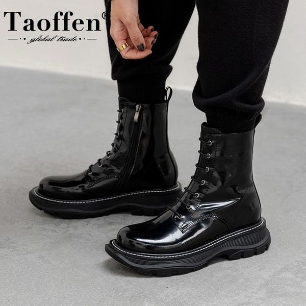 boots taoffen size 34-42 women ankle fashion snow winter warm shoes casual flat heel daily zipper footwear, Black
boots taoffen size 34-42 women ankle fashion snow winter warm shoes casual flat heel daily zipper footwear, Black