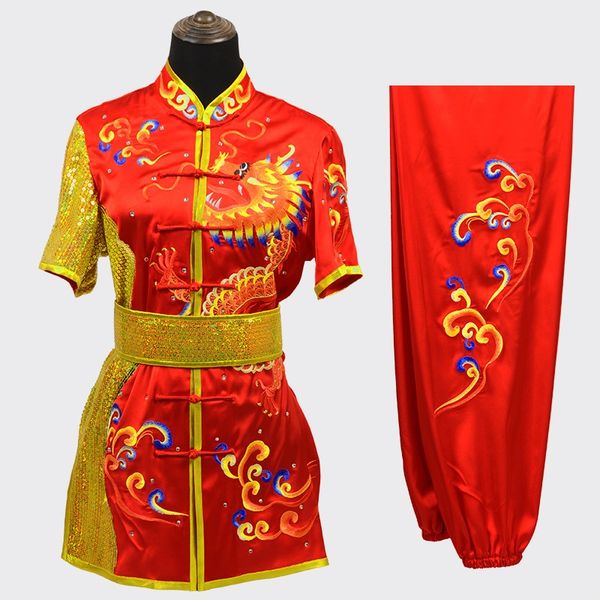 wushu clothing wushu costume dragon embroider kung fu uniform clothe martial arts uniform chinese warrior costume exercise 12457, Red
wushu clothing wushu costume dragon embroider kung fu uniform clothe martial arts uniform chinese warrior costume exercise 12457, Red