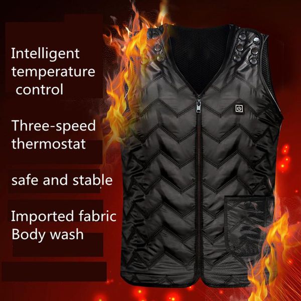 7 places heated vest men women usb heated jacket heating vest thermal clothing hunting universal size winter heating jacket, Gray;blue
7 places heated vest men women usb heated jacket heating vest thermal clothing hunting universal size winter heating jacket, Gray;blue