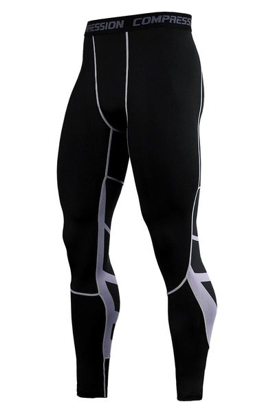 running pants tights men's training fitness jogging riding sports wear oversized compression, Black;blue
running pants tights men's training fitness jogging riding sports wear oversized compression, Black;blue
