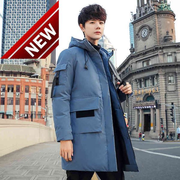 down winter new jacket men white duck coats fashion hooded thick long warm solid casual overcoat man, Black
down winter new jacket men white duck coats fashion hooded thick long warm solid casual overcoat man, Black