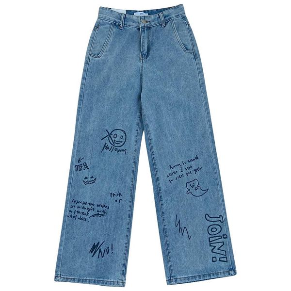 women's jeans women 2021 spring y2k harajuku streetwear high waist denim trousers leisure baggy vintage blue wide leg pants
women's jeans women 2021 spring y2k harajuku streetwear high waist denim trousers leisure baggy vintage blue wide leg pants
