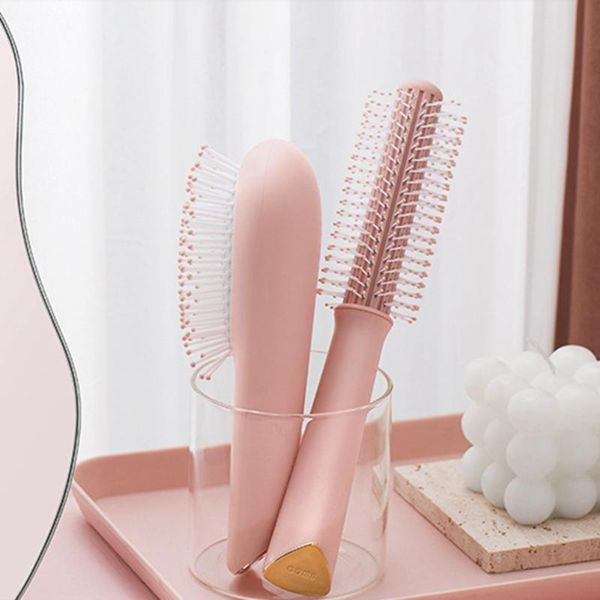 hair brushes anti-static negative ion long handle curling comb massage airbag for men women modeling, Silver
hair brushes anti-static negative ion long handle curling comb massage airbag for men women modeling, Silver