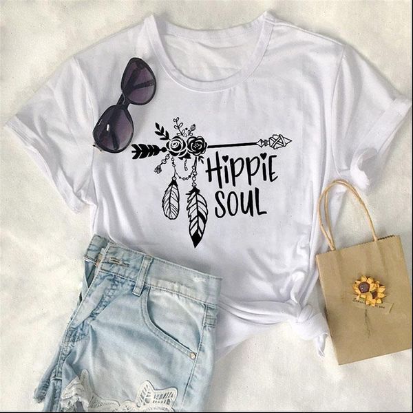 hippie soul womens t shirt short sleeve cartoon alphabet print o neck tshirt casual ladies womens t shirt, White
hippie soul womens t shirt short sleeve cartoon alphabet print o neck tshirt casual ladies womens t shirt, White
