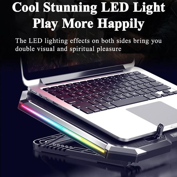 lapcooling pads 6 fans powerful pad pc gamer cooler led screen 2 usb notebook stand for gaming 18 inch
lapcooling pads 6 fans powerful pad pc gamer cooler led screen 2 usb notebook stand for gaming 18 inch