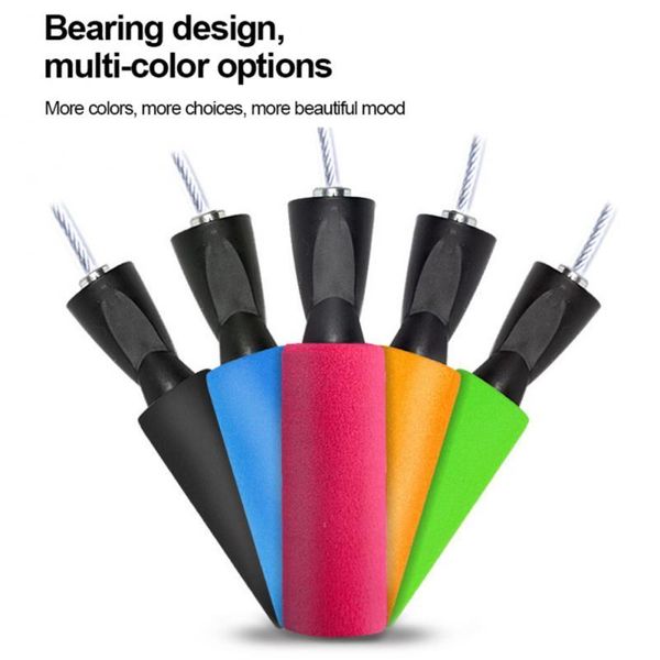 jump ropes student fitness skipping rope plastic training bearing handle pvc steel wire
jump ropes student fitness skipping rope plastic training bearing handle pvc steel wire