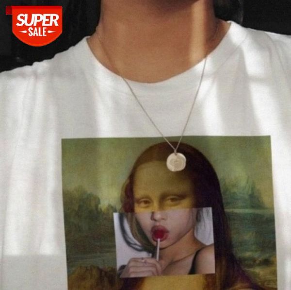 sunfiz hjn summer fashion mona lisa lollipop women pop art t-shirt hipster cute meme funny tee #gu2u, White
sunfiz hjn summer fashion mona lisa lollipop women pop art t-shirt hipster cute meme funny tee #gu2u, White