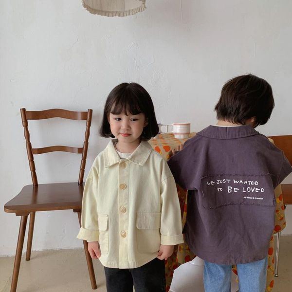 jackets spring autumn clothes children cute girls cardigan jacket toddler boys casual coats kids cotton solid letter clothing, Blue;gray
jackets spring autumn clothes children cute girls cardigan jacket toddler boys casual coats kids cotton solid letter clothing, Blue;gray
