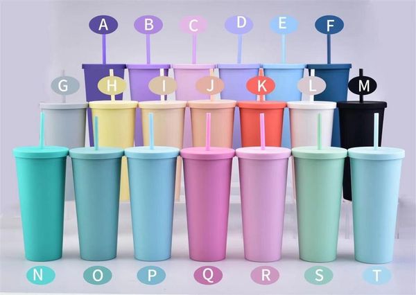 mugs 710ml 24oz straw cup with lid logo coffee reusable plastic tumbler matte finish
mugs 710ml 24oz straw cup with lid logo coffee reusable plastic tumbler matte finish