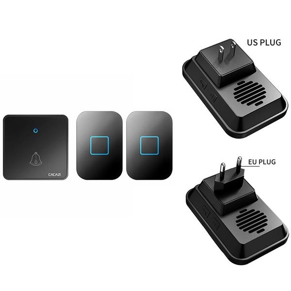 doorbells cacazi home welcome wireless doorbell waterproof 60 chimes 5 volume 0-110 db cordless door ring bell
doorbells cacazi home welcome wireless doorbell waterproof 60 chimes 5 volume 0-110 db cordless door ring bell