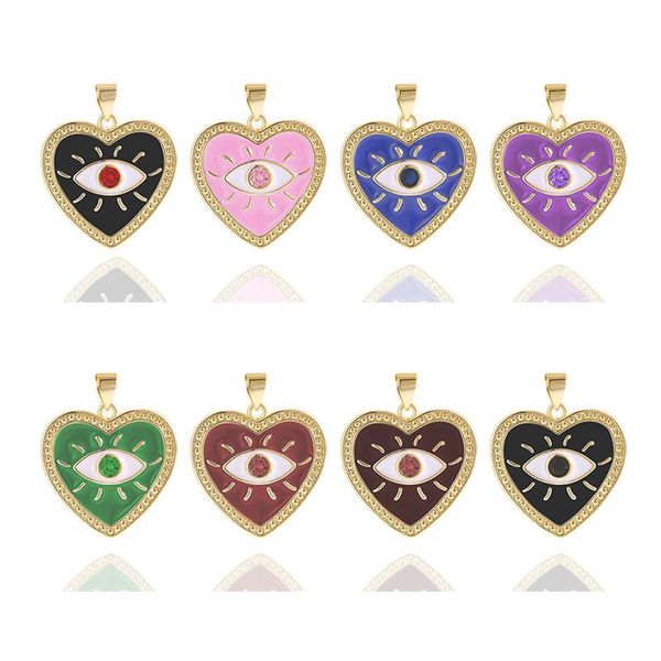 charms 2021 arrival color gold-plated copper love eye small pendant diy necklace accessories jewelry wholesale, Bronze;silver
charms 2021 arrival color gold-plated copper love eye small pendant diy necklace accessories jewelry wholesale, Bronze;silver