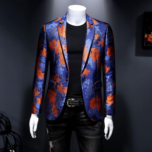 men's suits & blazers 2021 men casual suit jacket stage singer tuxedo dress coat wedding business blazer street wear social costume hom, White;black
men's suits & blazers 2021 men casual suit jacket stage singer tuxedo dress coat wedding business blazer street wear social costume hom, White;black