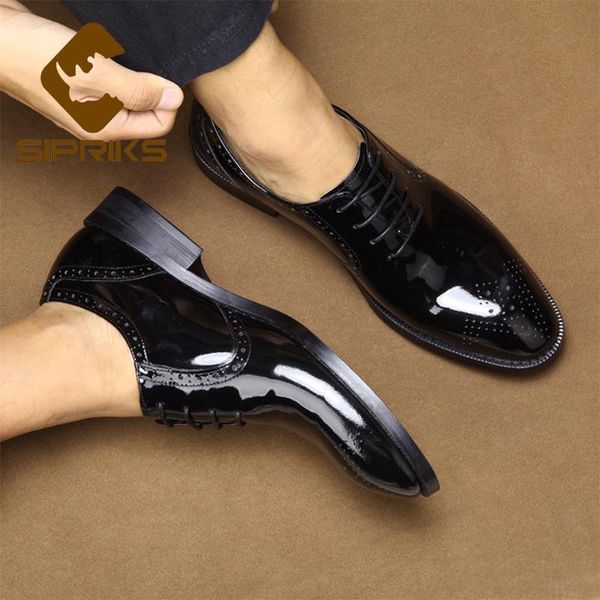 dress shoes sipriks luxury mens patent leather vintage brown burgundy brogue black shiny gents suit social oxfords
dress shoes sipriks luxury mens patent leather vintage brown burgundy brogue black shiny gents suit social oxfords