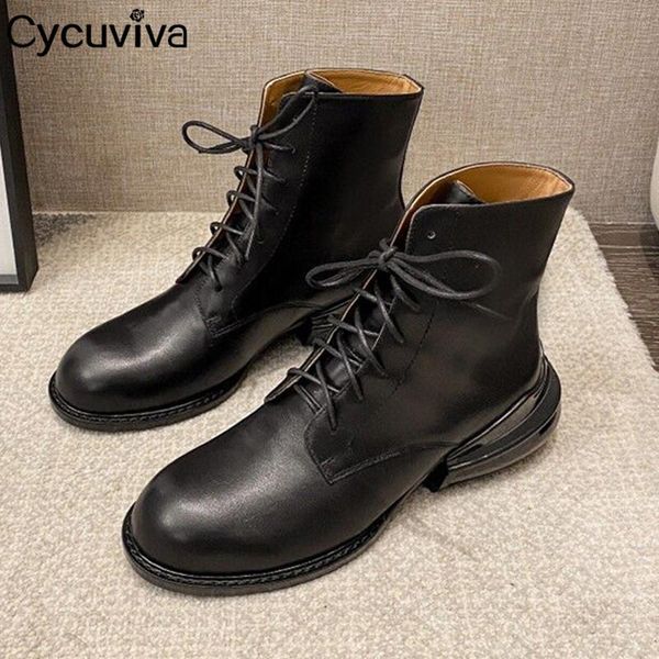 boots genuine leather black short thick clear sole ankle for women lace up winter shoes woman 2021 runway motorcycle
boots genuine leather black short thick clear sole ankle for women lace up winter shoes woman 2021 runway motorcycle