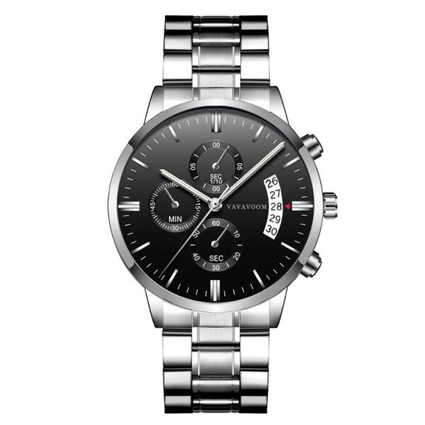 wristwatches vava voom luxury business men's watches 3bar waterproof sports calendar stainless steel clock relogio masculino, Slivery;brown
wristwatches vava voom luxury business men's watches 3bar waterproof sports calendar stainless steel clock relogio masculino, Slivery;brown