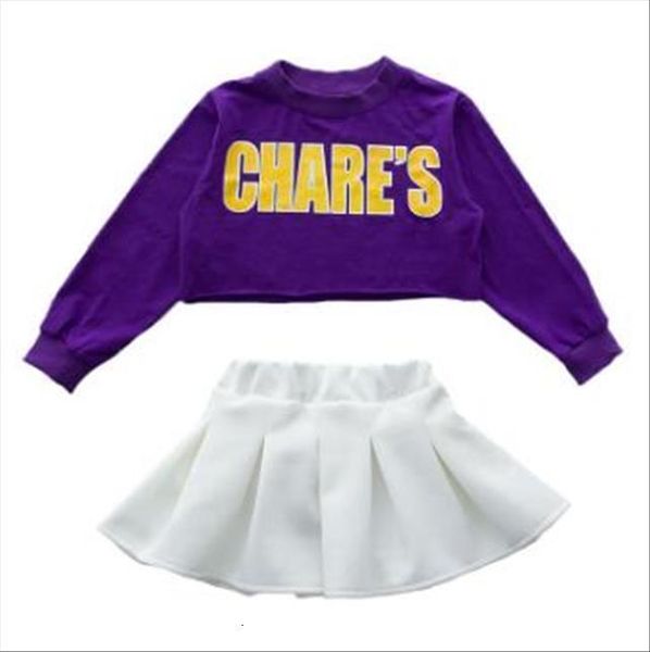 girls clothing set children long sleeved hip hop crop white skirt piece dance clothes sets for kids summer 8
girls clothing set children long sleeved hip hop crop white skirt piece dance clothes sets for kids summer 8
