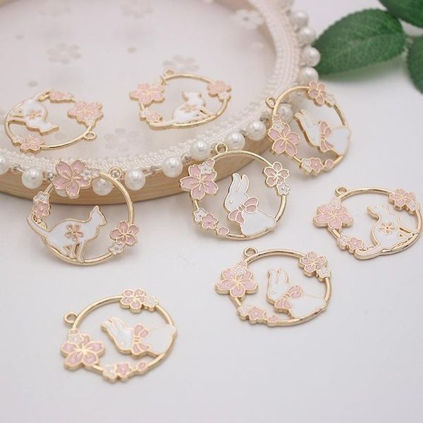 charms 10pcs31*29mm pink garland pendant earrings necklace making cute animal handmade diy jewelry accessories, Bronze;silver
charms 10pcs31*29mm pink garland pendant earrings necklace making cute animal handmade diy jewelry accessories, Bronze;silver