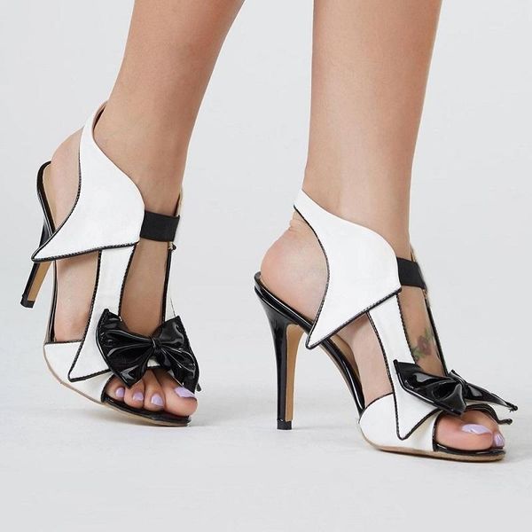 sandals summer women's high heels black white stiletto bowknot wedding shoes open toe platform ladies party
sandals summer women's high heels black white stiletto bowknot wedding shoes open toe platform ladies party