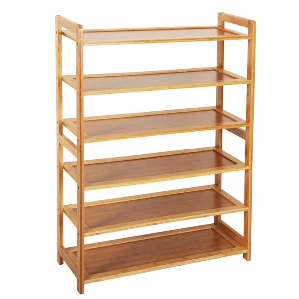 clothing & wardrobe storage 6-layer bamboo shoe rack closet cabinet space-saving organizer shelf stand holder home dorm door wood rectangle
clothing & wardrobe storage 6-layer bamboo shoe rack closet cabinet space-saving organizer shelf stand holder home dorm door wood rectangle