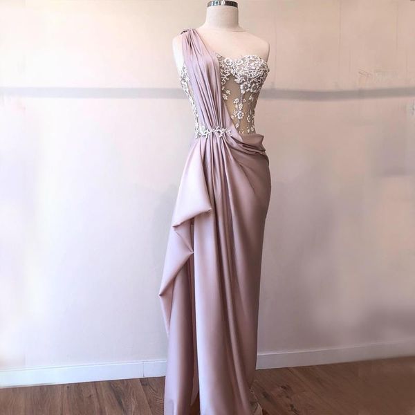 party dresses mermaid evening 2021 satin one shoulder see through high split floor length dress formal gowns, White;black
party dresses mermaid evening 2021 satin one shoulder see through high split floor length dress formal gowns, White;black