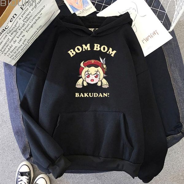 women's hoodies & sweatshirts harajuku genshin impact hoodie cartoon letter print women streetwear men kawaii klee funny korean style f, Black
women's hoodies & sweatshirts harajuku genshin impact hoodie cartoon letter print women streetwear men kawaii klee funny korean style f, Black