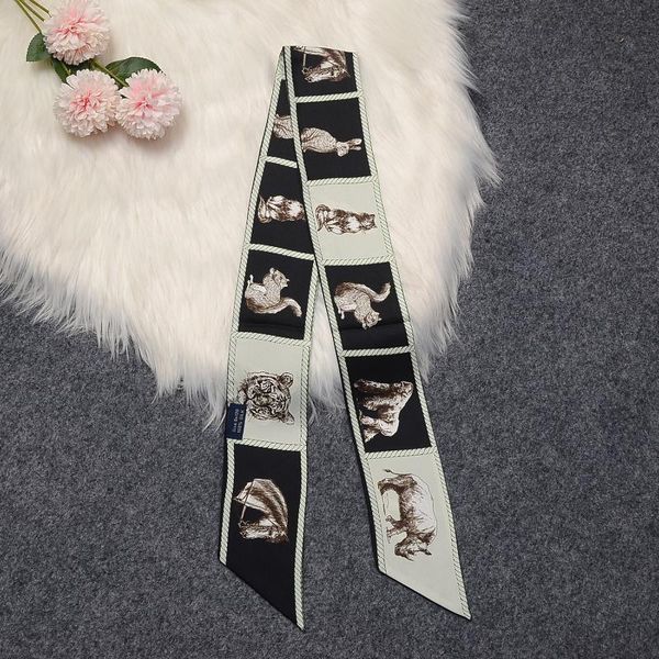 scarves 100% silk scarf fashion cartoon animal design natural brand women foulard hair bag neckerchief bandana, Blue;gray
scarves 100% silk scarf fashion cartoon animal design natural brand women foulard hair bag neckerchief bandana, Blue;gray