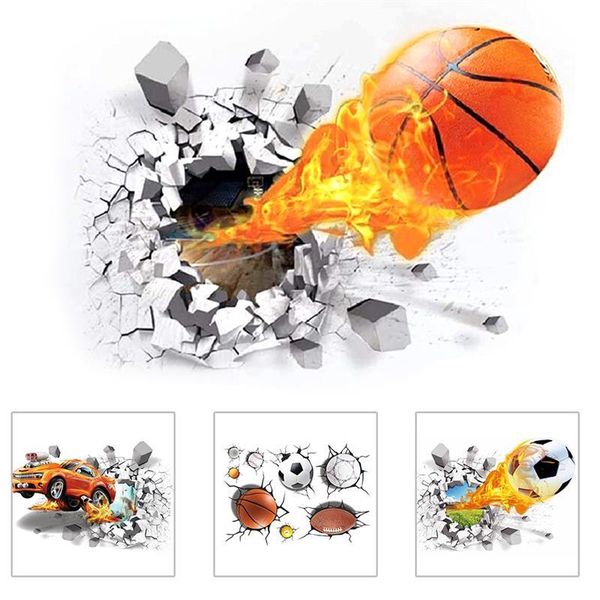 wall stickers 3d football basketball self-adhesive sticker decal for home living room decoration
wall stickers 3d football basketball self-adhesive sticker decal for home living room decoration