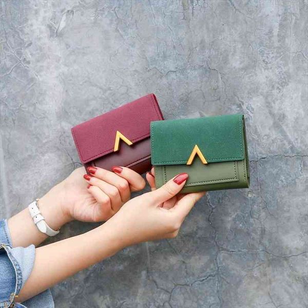 women matte leather small wallet mini wallets purses short female coin purse credit card holder, Red;black
women matte leather small wallet mini wallets purses short female coin purse credit card holder, Red;black