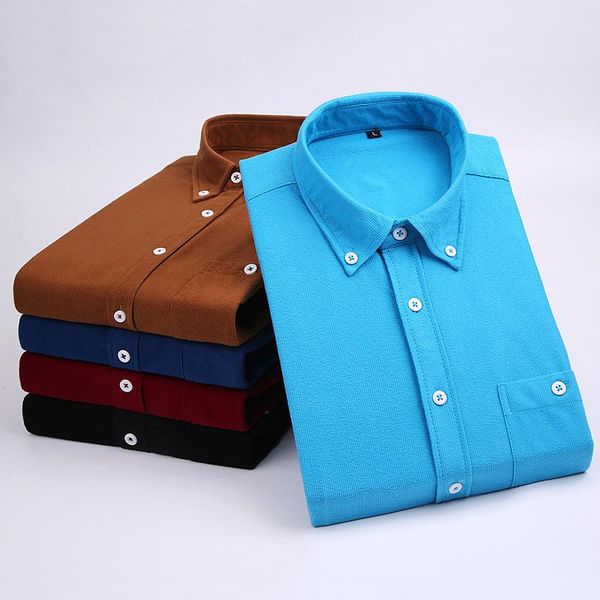 men's casual shirts fall/winter corduroy base shirt, japanese and korean slim solid color business plus size long-sleeved shirt, White;black
men's casual shirts fall/winter corduroy base shirt, japanese and korean slim solid color business plus size long-sleeved shirt, White;black