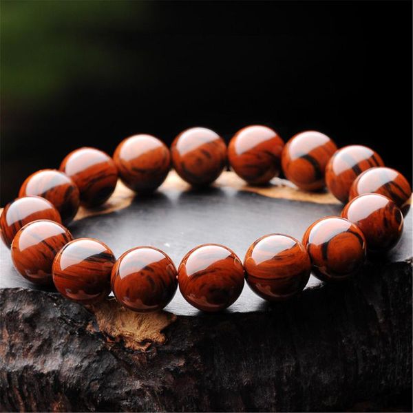 beaded, strands red natural obsidian stone bracelet with consecration certificate for men and women 12-14mm simple classic beads chain, Black
beaded, strands red natural obsidian stone bracelet with consecration certificate for men and women 12-14mm simple classic beads chain, Black