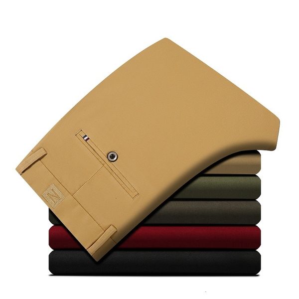 men's pants spring summer men of classic casual cotton wearing business stretch straight khaki adjustment formal male long pant work ut, Black
men's pants spring summer men of classic casual cotton wearing business stretch straight khaki adjustment formal male long pant work ut, Black