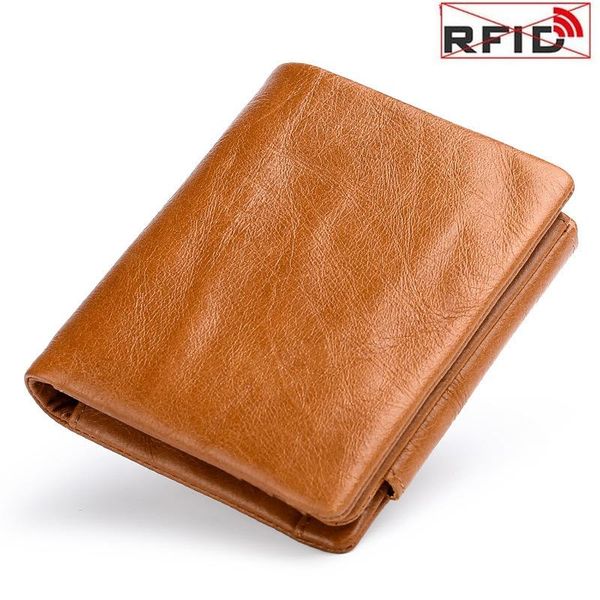 wallets men's anti theft rfid man vintage genuine leather wallet short zipper three fold money bag coin purse women, Red;black
wallets men's anti theft rfid man vintage genuine leather wallet short zipper three fold money bag coin purse women, Red;black