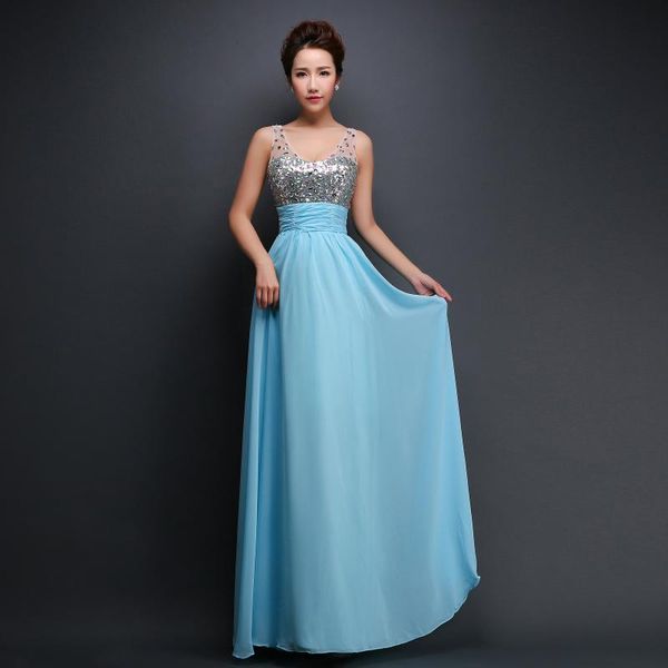 party dresses sky blue long sequines sweat lace lady girl women princess bridesmaid banquet ball dress gown, White;black
party dresses sky blue long sequines sweat lace lady girl women princess bridesmaid banquet ball dress gown, White;black