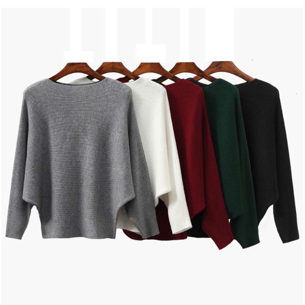 2021autumn and winter new bat women's t-shirt sweater loose fitting thread, White;black
2021autumn and winter new bat women's t-shirt sweater loose fitting thread, White;black