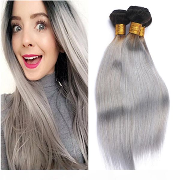 virgin peruvian human hair silver grey ombre silky straight bundles dark rooted 3pcs #1b grey ombre hair weaves 2tone ombre double weft, Black
virgin peruvian human hair silver grey ombre silky straight bundles dark rooted 3pcs #1b grey ombre hair weaves 2tone ombre double weft, Black