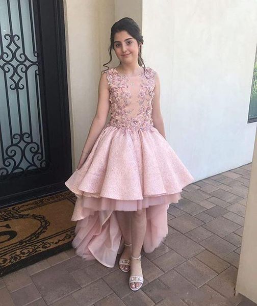 girl's dresses high low puffy flower girls sheer jewel neck floral lace pageant gown kids birthday party dress, Red;yellow
girl's dresses high low puffy flower girls sheer jewel neck floral lace pageant gown kids birthday party dress, Red;yellow