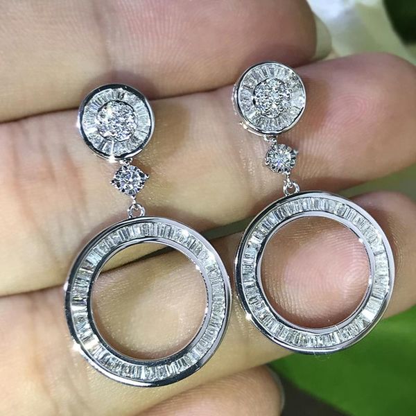 dangle & chandelier huitan brilliant cubic zirconia earrings for women crystal statement accessories anniversary girl gift luxury jewelry, Silver
dangle & chandelier huitan brilliant cubic zirconia earrings for women crystal statement accessories anniversary girl gift luxury jewelry, Silver