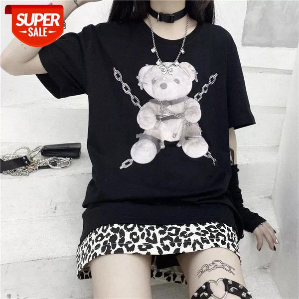 New T-shirts Casual Harajuku Lovely Bear Printed Tops Tee Summer Female Tshirt Short Sleeve T shirt For Women Clothing 2020 new #hP7D, White
New T-shirts Casual Harajuku Lovely Bear Printed Tops Tee Summer Female Tshirt Short Sleeve T shirt For Women Clothing 2020 new #hP7D, White