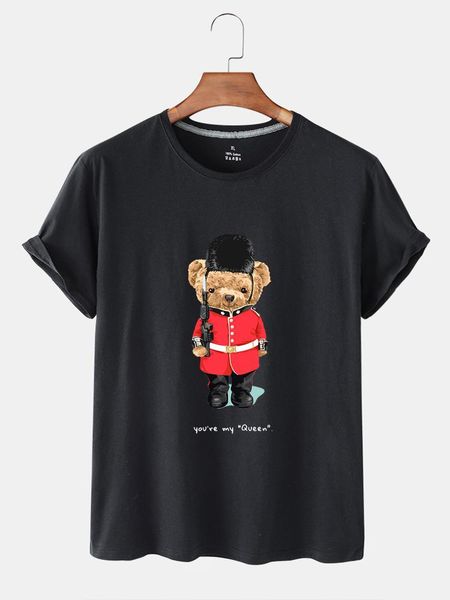 women's t-shirt kaixiaz personality ecofriendly creative cartoon bear pattern printing allmatch lady's short sleeve woman's t, White
women's t-shirt kaixiaz personality ecofriendly creative cartoon bear pattern printing allmatch lady's short sleeve woman's t, White