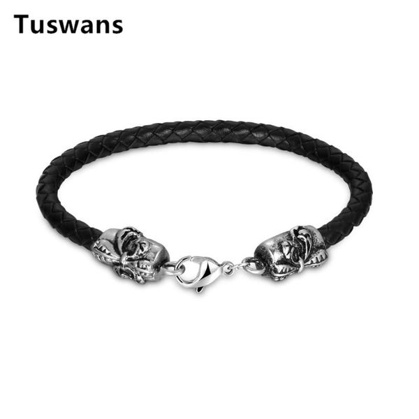 charm bracelets weave rpe chain genuine leather bracelet for men punk style 316l stainless steel wristband bangles retro jewelry male gift 2, Golden;silver
charm bracelets weave rpe chain genuine leather bracelet for men punk style 316l stainless steel wristband bangles retro jewelry male gift 2, Golden;silver