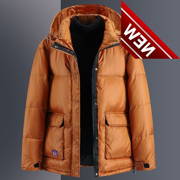 new winter 2021 large oversize cool korean casual light men's down jacket parka bright face thicken warm coat waterproof clothes, Black
new winter 2021 large oversize cool korean casual light men's down jacket parka bright face thicken warm coat waterproof clothes, Black