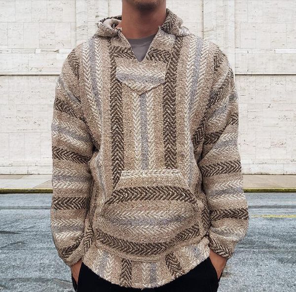 men's hoodies & sweatshirts autumn and winter products 2021 hooded sweater jacket striped casual ethnic style pullover hoodie, Black
men's hoodies & sweatshirts autumn and winter products 2021 hooded sweater jacket striped casual ethnic style pullover hoodie, Black