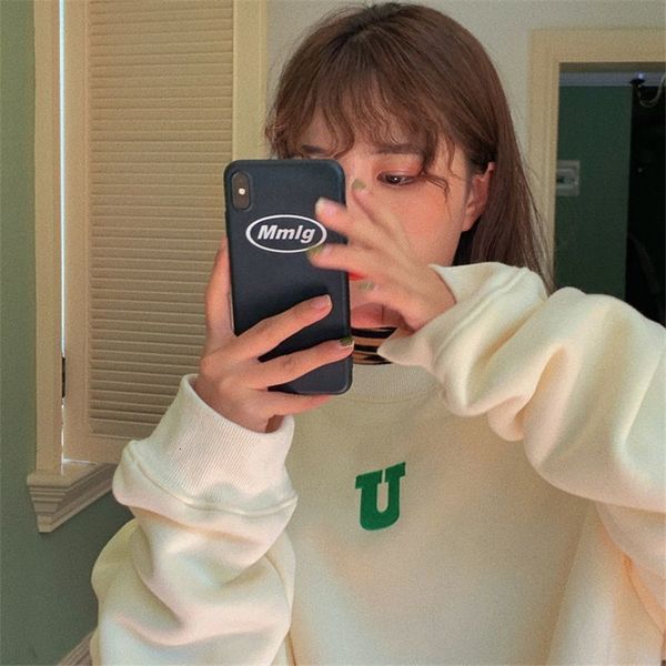 women hoodie vintage long sleeve letter print sweatshirt loose cotton round neck plus velvet aesthetic clothes harajuku pullover, Black
women hoodie vintage long sleeve letter print sweatshirt loose cotton round neck plus velvet aesthetic clothes harajuku pullover, Black