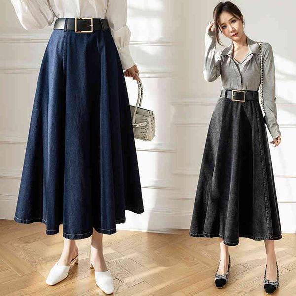 skirts er&tong long denim femme 2022 spring women vintage high-waisted a-line party maxi jeans korean style 9smc, Black
skirts er&tong long denim femme 2022 spring women vintage high-waisted a-line party maxi jeans korean style 9smc, Black