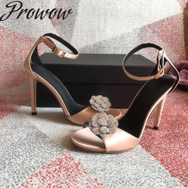 prowow new summer black crystal floral summer sandals buackle strap party wedding sandals high heels shoes women
prowow new summer black crystal floral summer sandals buackle strap party wedding sandals high heels shoes women